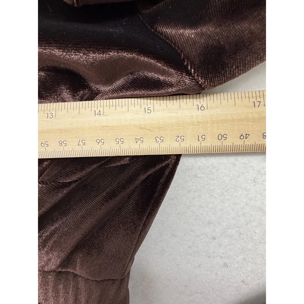 Stunna Set Brown Velvet Velour Rhinestone Cropped Hoodie Shorts S New